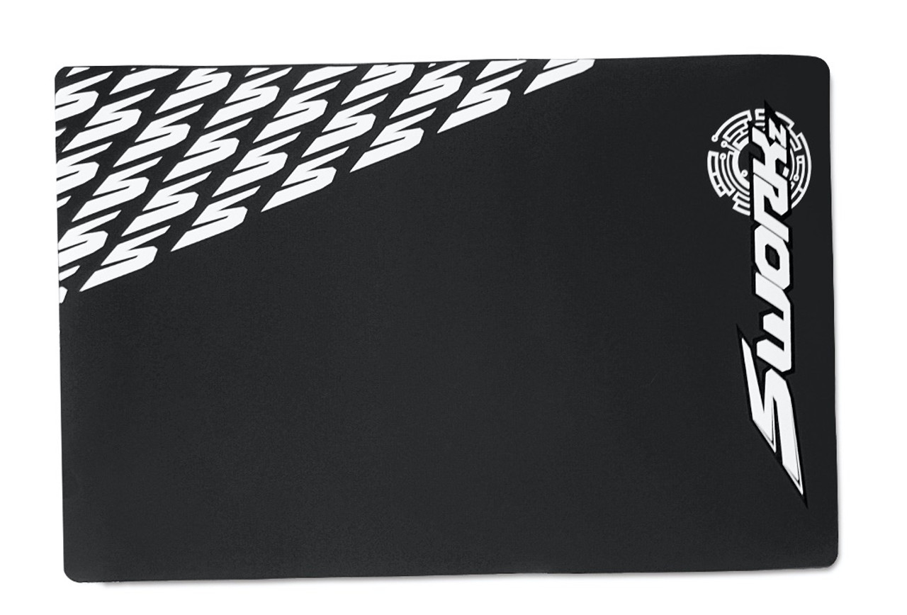 SWORKz 950010bl Pro Racer Pit Mat Large (Black)-SW950010BL